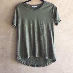 Zara olive shirt